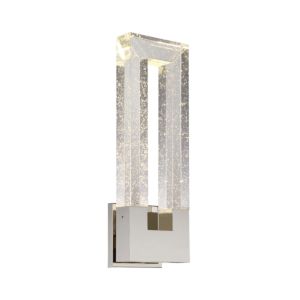 Modern Forms Chill 2 Light Wall Sconce in Polished Nickel