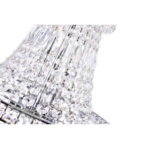 CWI Lighting Stefania 8 Light Down Chandelier with Chrome finish
