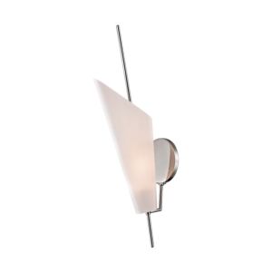 Hudson Valley Cooper 2 Light 23 Inch Wall Sconce in Polished Nickel