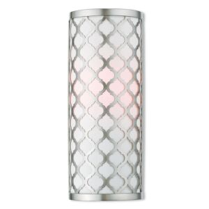 Arabesque 1-Light Wall Sconce in Brushed Nickel