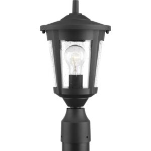 East Haven 1-Light Post Lantern in Black