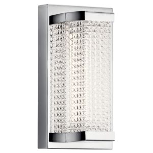 Kichler Ammiras 10 Inch Wall Sconce in Chrome