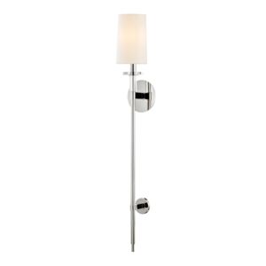 Hudson Valley Amherst 37 Inch Wall Sconce in Polished Nickel