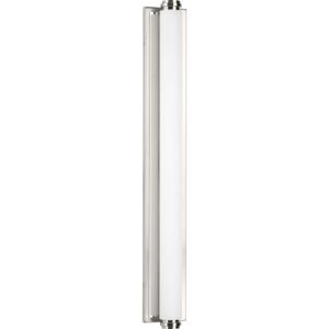Concourse 1-Light LED Bathroom Vanity Light in Brushed Nickel