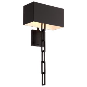 Brian Patrick Flynn for Alston Wall Sconce in Matte Black