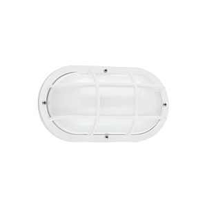Generation Lighting Bayside 5" Outdoor Wall Light in White