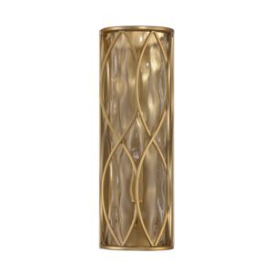 Snowden 1-Light Wall Sconce in Burnished Brass
