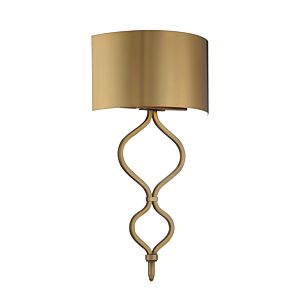Como LED Wall Sconce in Warm Brass