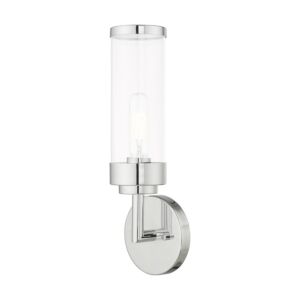 Hillcrest 1-Light Wall Sconce in Polished Chrome