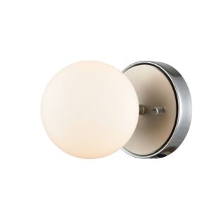 Alouette 1-Light Wall Sconce in Chrome and Buffed Nickel