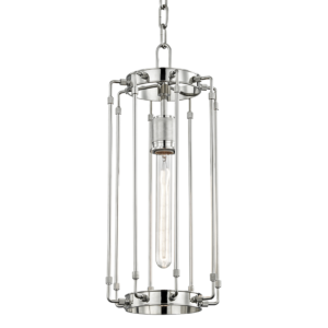Hudson Valley Hyde Park 20 Inch Pendant Light in Polished Nickel