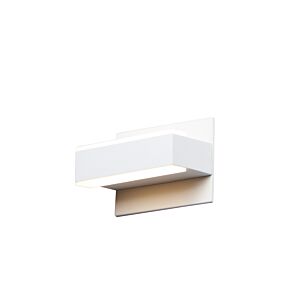 Omni 2-Light LED Bathroom Vanity Light in White