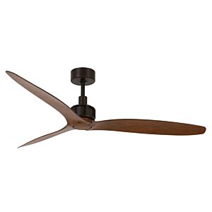 Viceroy 52" Hanging Ceiling Fan in Oil Rubbed Bronze and Dark Koa