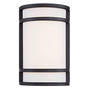 The Great Outdoors Bay View 12 Inch Outdoor Wall Light in Oil Rubbed Bronze