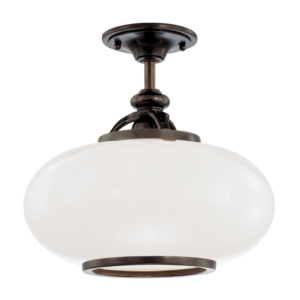 Hudson Valley Canton Ceiling Light in Old Bronze