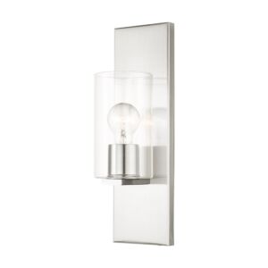 Zurich 1-Light Wall Sconce in Brushed Nickel