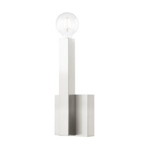 Solna 1-Light Wall Sconce in Brushed Nickel