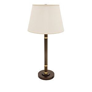  Barton Table Lamp in Chestnut Bronze with Satin Brass
