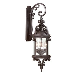 Troy Pamplona 4 Light 30 Inch Outdoor Wall Light in Old Bronze