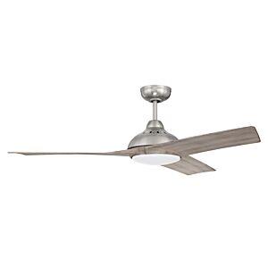 Craftmade Beckham Outdoor Ceiling Fan in Brushed Polished Nickel