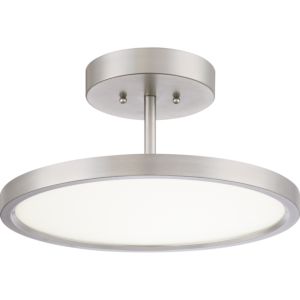Quoizel Beltway 15 Inch Ceiling Light in Brushed Nickel