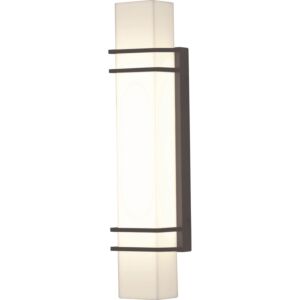 Blaine LED Outdoor Wall Sconce in Textured Bronze