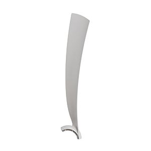 Fanimation Wrap Custom 84 Inch Ceiling Fan Blade in White Washed Set of 3