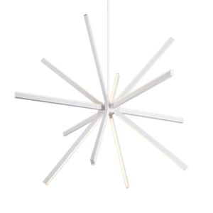  Sirius LED Contemporary Chandelier in White