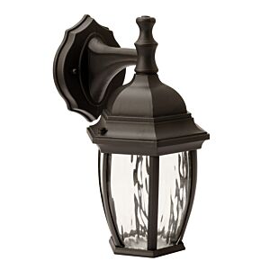Clark LED Outdoor Wall Sconce in Black