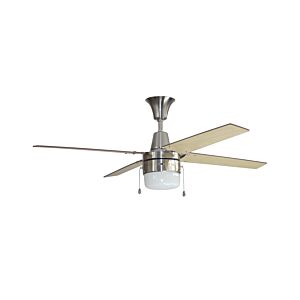 Craftmade 48" Connery Ceiling Fan in Brushed Polished Nickel