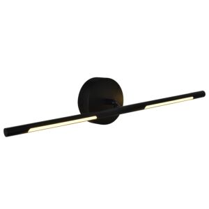 CWI Oskil LED Integrated Wall Light With Black Finish