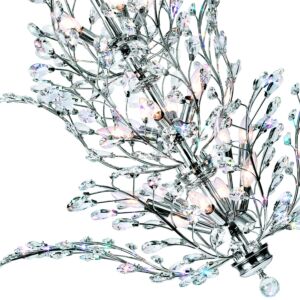 CWI Lighting Ivy 18 Light Chandelier with Chrome finish