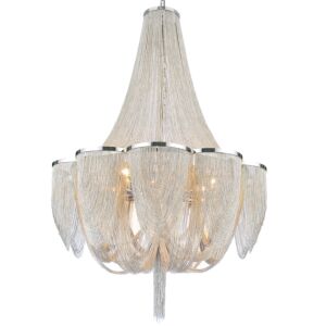 CWI Lighting Taylor 18 Light Down Chandelier with Chrome finish