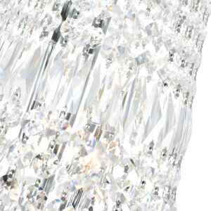 CWI Lighting Stefania 17 Light Down Chandelier with Chrome finish