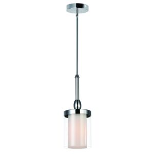 CWI Maybelle 1 Light Candle Mini Chandelier With Chrome Finish