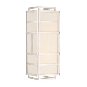 Libby Langdon for Crystorama Danielson 18 Inch Wall Sconce in Polished Nickel