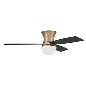 Craftmade Daybreak 1-Light Ceiling Fan with Blades Included in Satin Brass