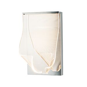 Rinkle 1-Light LED Wall Sconce in Polished Chrome
