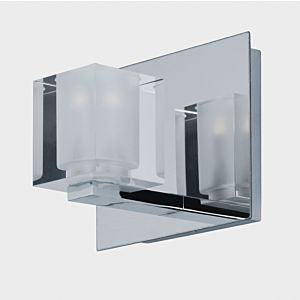 Blocs LED Clear Glass Bathroom Vanity Light