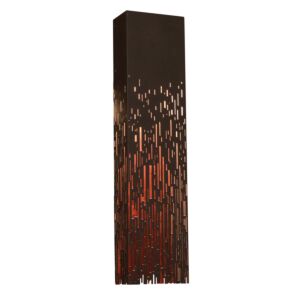 Embers LED Wall Sconce in Black