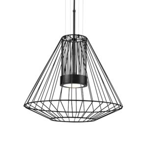  Arctic LED Outdoor Hanging Light in Black