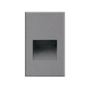 Sonic LED Outdoor Step Light in Gray