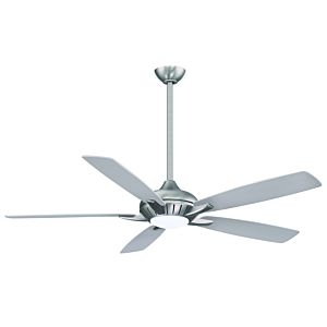 Minka Aire Dyno XL 60 Inch Indoor Ceiling Fan with Silver Blades