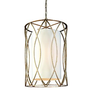 Troy Sausalito 4 Light Chandelier in Silver Gold
