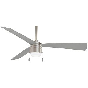 Minka Aire Vital 44 Inch Indoor Ceiling Fan in Brilliant Silver