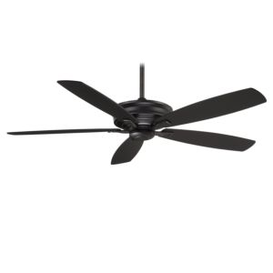 Minka Aire Kafe XL 60 Inch Indoor Ceiling Fan in Coal