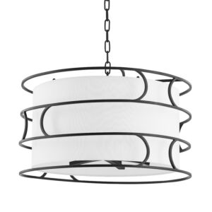 Reedley 5-Light Chandelier in Forged Iron
