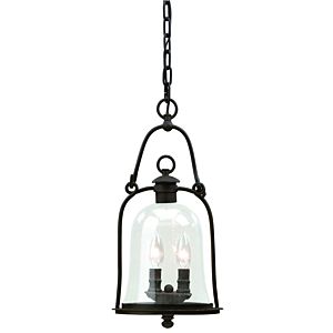 Troy Owings Mill 2 Light 18 Inch Pendant Light in Natural Bronze