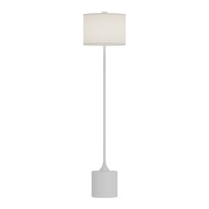 Issa 1-Light Floor Lamp in White