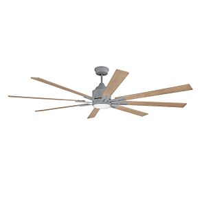 Craftmade Fleming 70 Inch Outdoor Ceiling Fan in Aged Galvanized